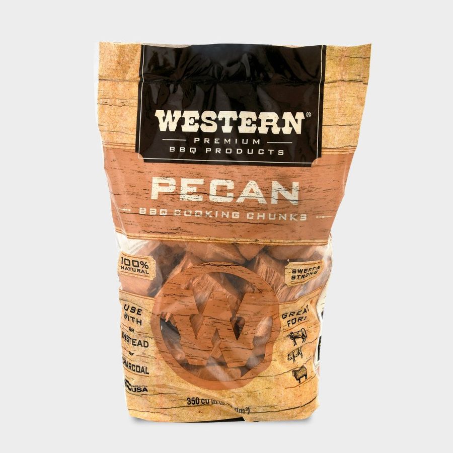 Western BBQ Pecan Wood Chunks