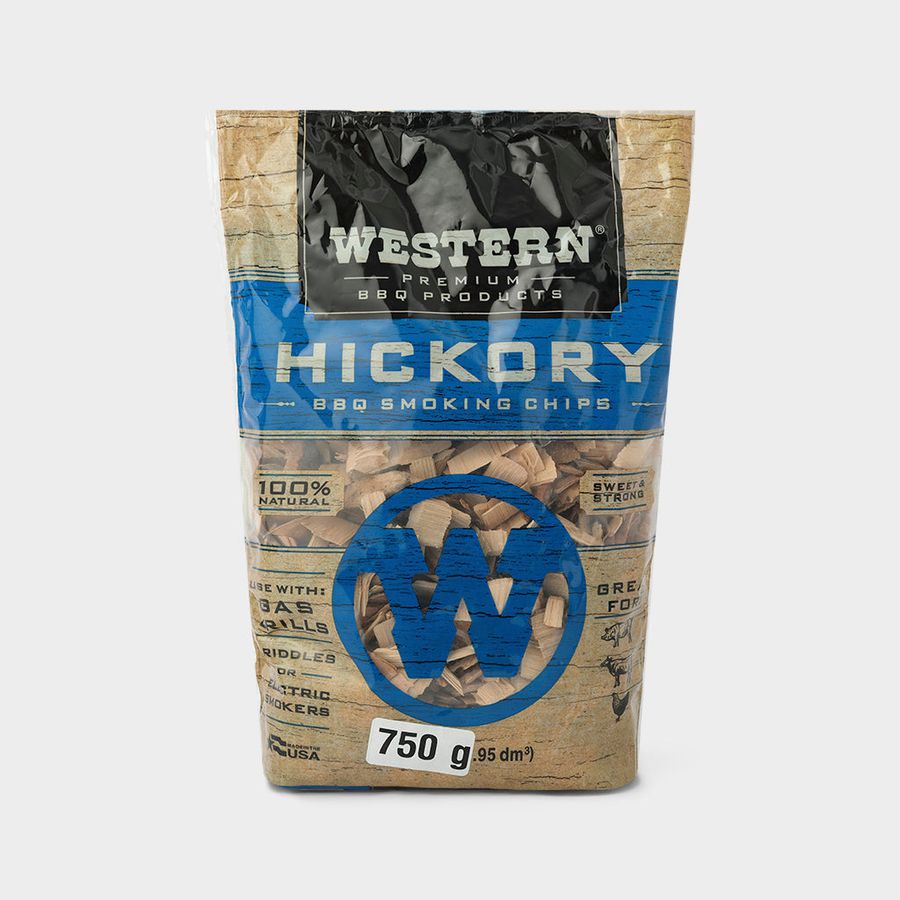 WESTERN BBQ HICKORY WOOD CHIPS