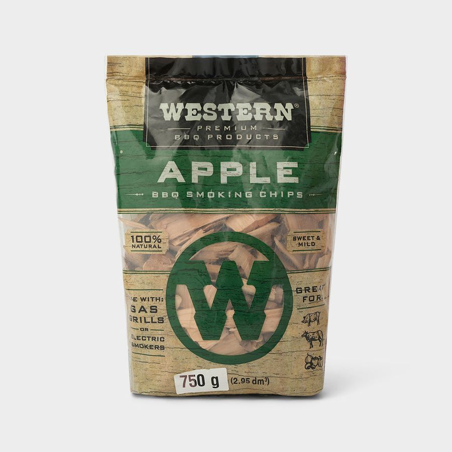 WESTERN BBQ APPLE WOOD CHIPS