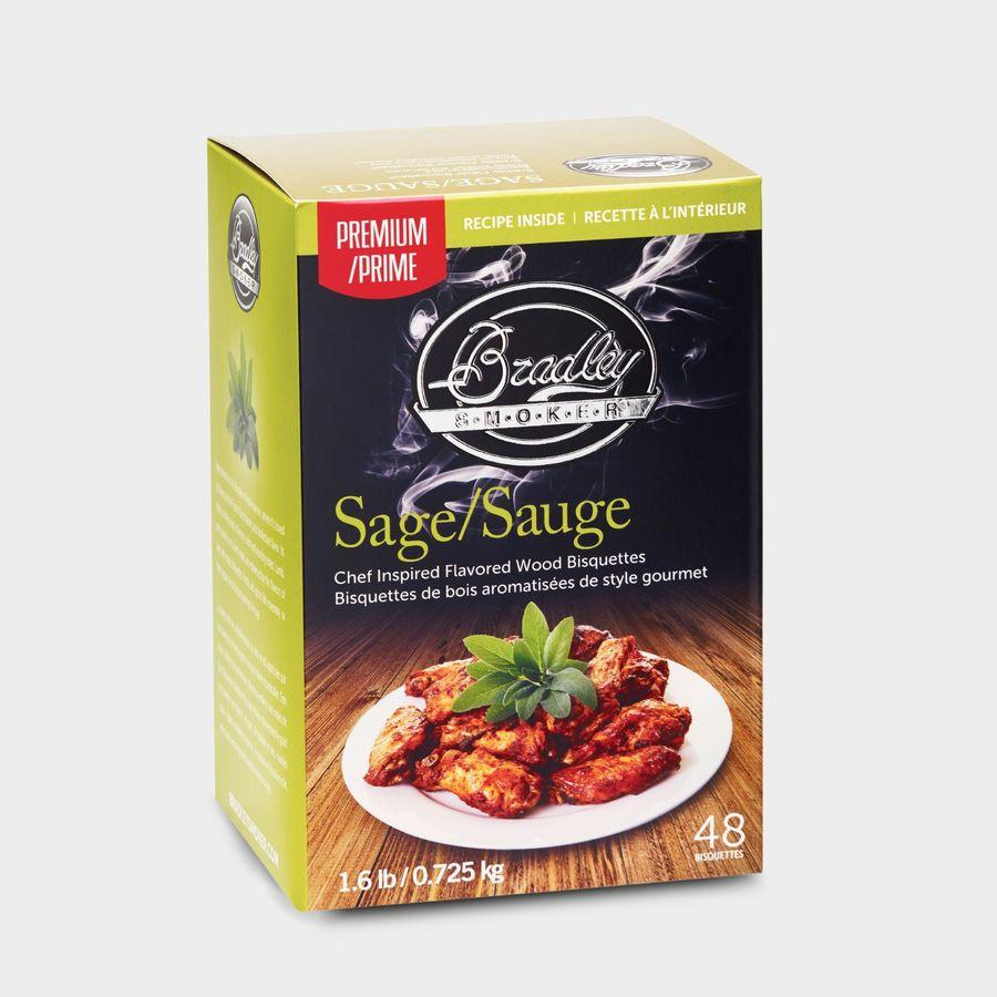 Bradley Smoker Bisquettes, Premium Sage Wood