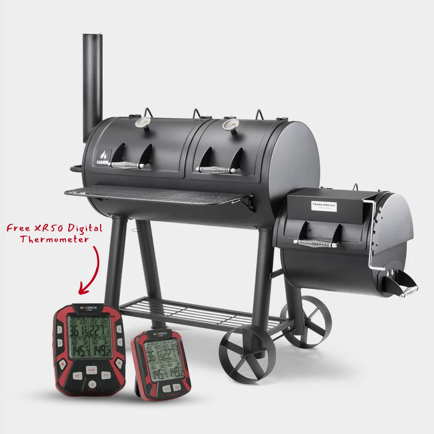 Hark Texas Pro Pit Offset Smoker Special