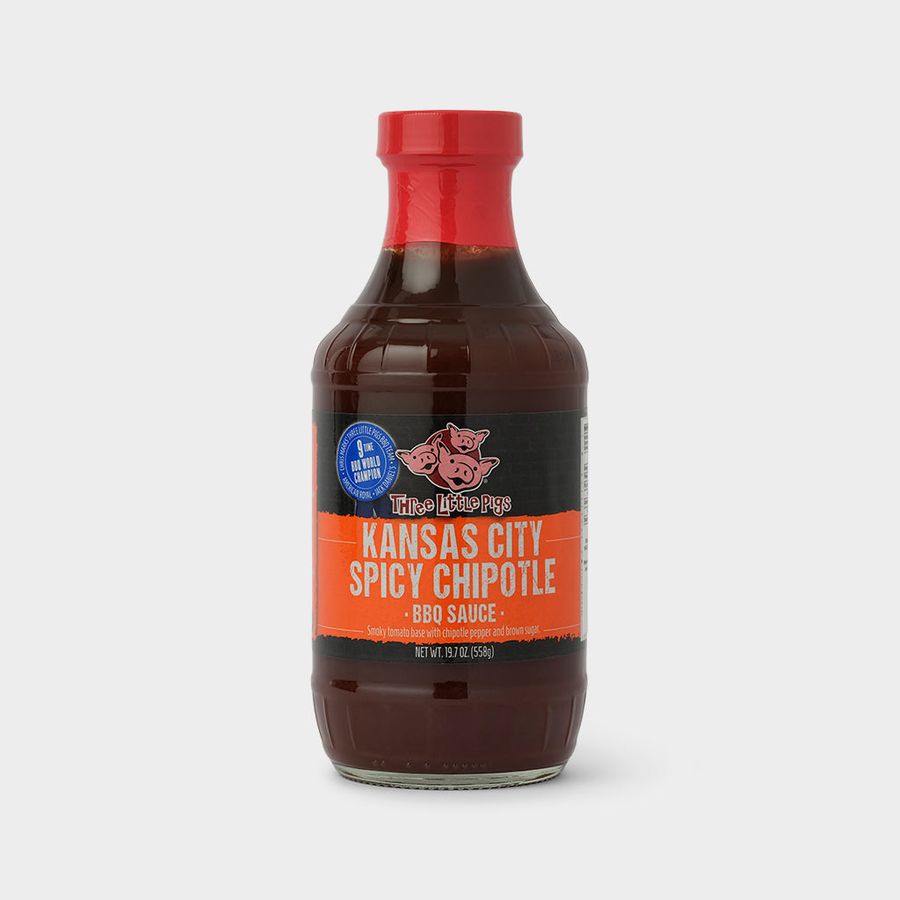 THREE LITTLE PIGS SPICY CHIPOTLE BBQ SAUCE