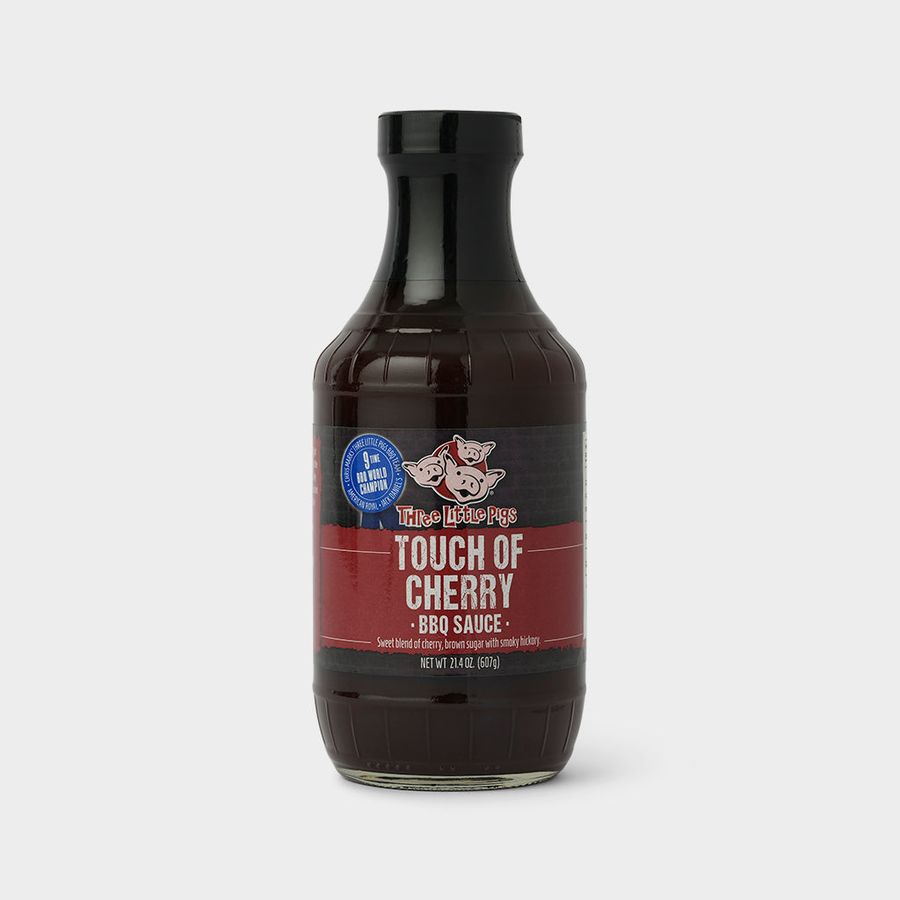 THREE LITTLE PIGS TOUCH OF CHERRY BBQ SAUCE
