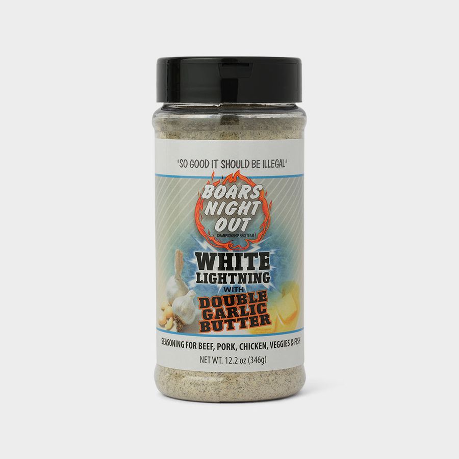 BOARS NIGHT OUT DOUBLE GARLIC WHITE LIGHTNING RUB