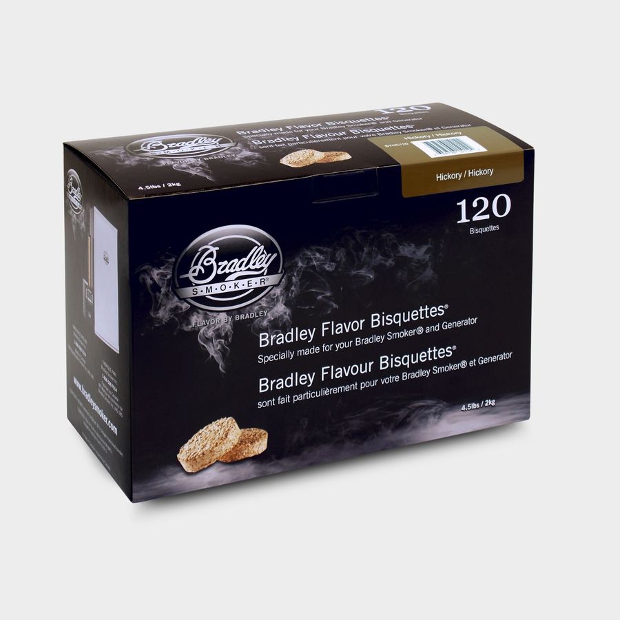 BRADLEY SMOKER BISQUETTES, HICKORY FLAVOUR